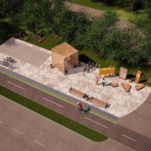 Велотропу с видами на море и арт-объектом в виде моста обустроят на Русском