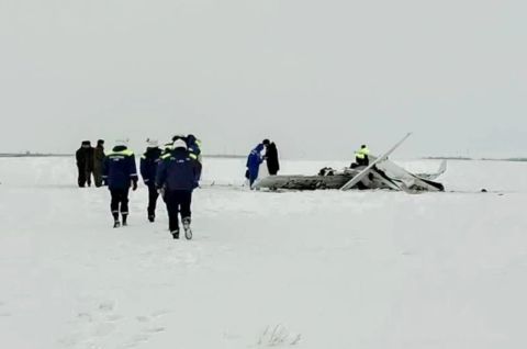 Под Орском разбился самолет с курсантами гражданской авиации