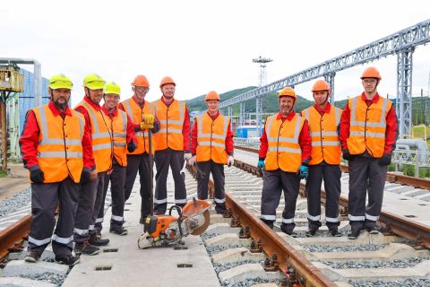 Железнодорожный парк «Новый» АО «Восточный Порт» отмечает первый юбилей