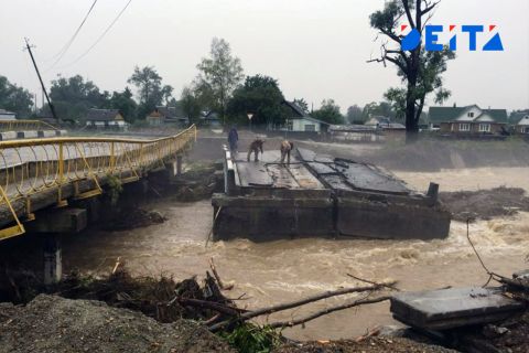 Несколько дорог в Приморье затопило после циклона