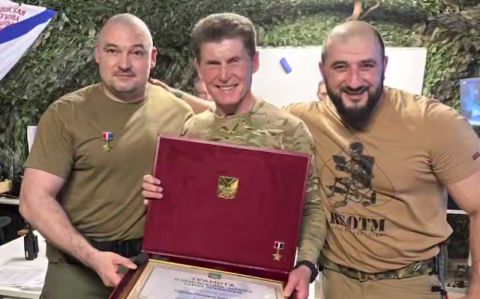 «Быть воином – жить вечно»: Кожемяко почтил память погибших в Курской области морпехов 155-й бригады