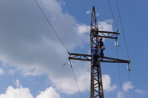 Восстановление энергоснабжения потребителей района им. Лазо завершено