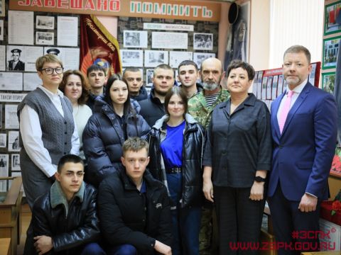 Антон Волошко: Урок мужества стал уроком любви к Родине