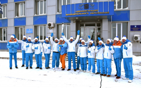 Огонь международных игр прибыл на Итуруп