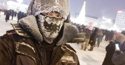 Полицейские запустили "снежный флешмоб" в Instagram