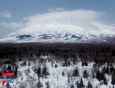 Ураган бушует на Курилах