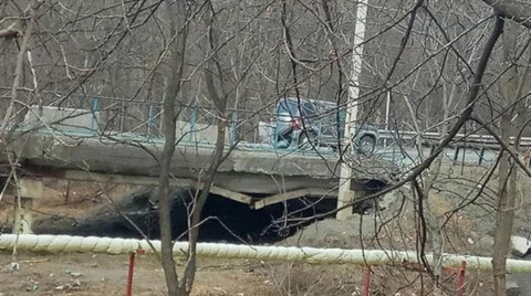 Очередной мост в Приморье под угрозой падения