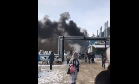 Вслед за Су-27 загорелся «Прогресс»