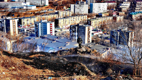 Сопки в огне - Владивосток в дыму