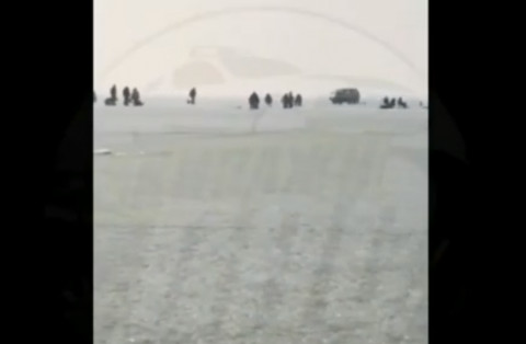 Автомобилисты гоняют среди «утопленников»