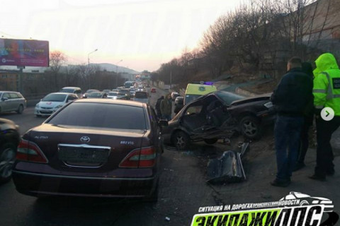 Жесткое ДТП произошло из-за девушки