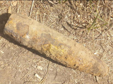 Снаряд обнаружен рядом с жилым домом