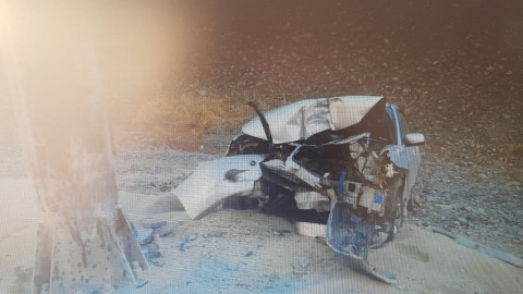 Груда металла осталась от автомобиля на федеральной трассе