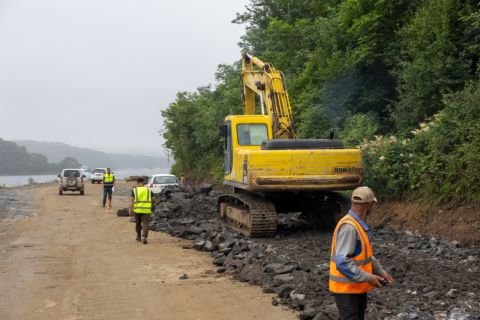 На Русском острове появятся новые асфальтированные дороги