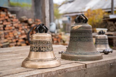 Новый купол поднимется над звонницей рядом с памятником «Скорбящая мать»