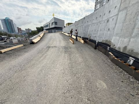 Проезд к кёрлинг-центру во Владивостоке готовятся заасфальтировать