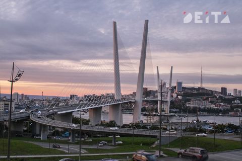 Малолетних самокатчиков-нарушителей заметили на Золотом мосту
