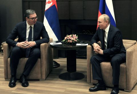 Вучич договорился с Путиным о продлении поставок газа в Сербию